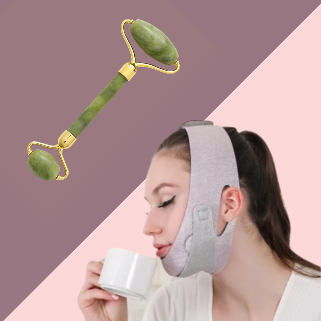 Faja facial + Rodillo 100% Mineral