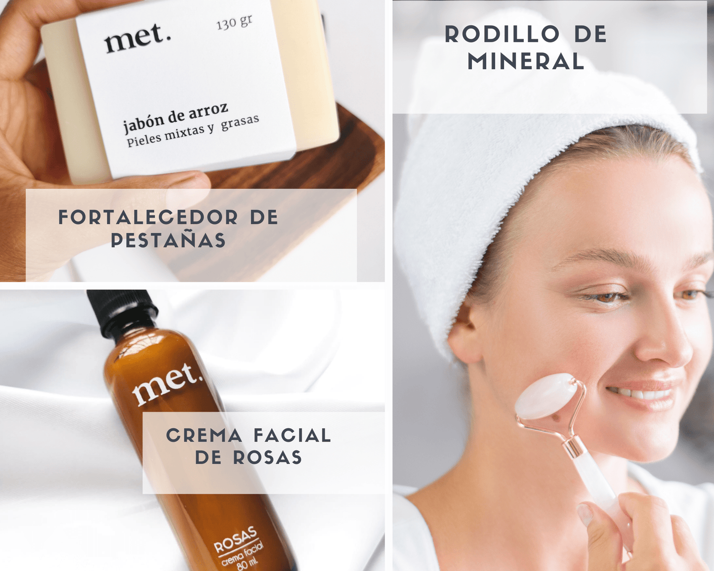 Faja facial + Rodillo 100% Mineral
